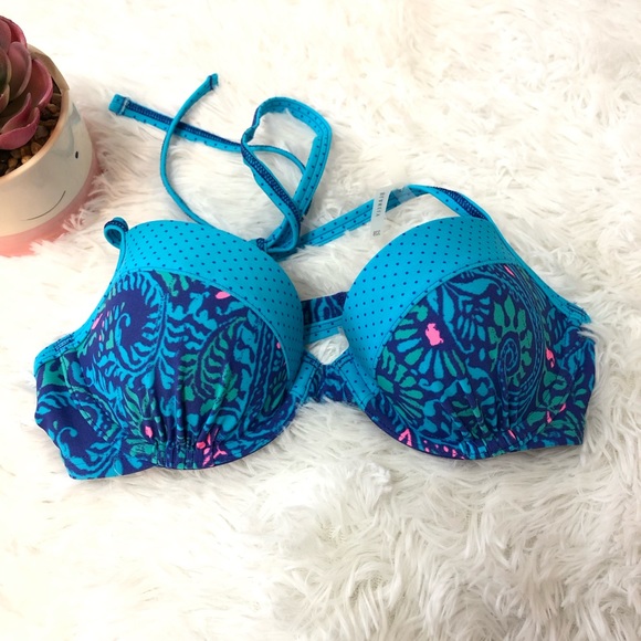 NEW Aerie blakely swim top size 32B - Picture 2 of 3